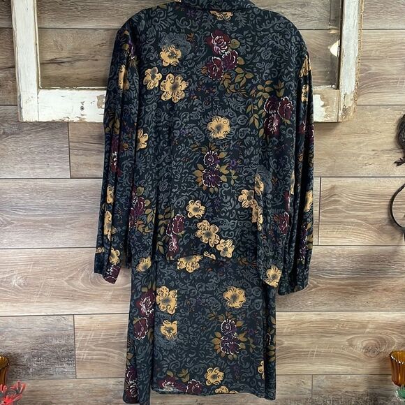 SAG HARBOR  Women’s Petite Skirt Set Size 14P Floral Boho Mature - Picture 4 of 8